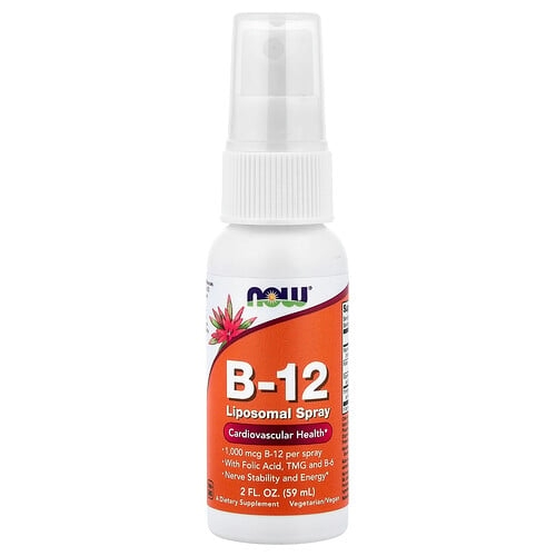 나우푸드 NOW Foods, B-12 리포소말 스프레이, 59ml(2fl oz) 상세 이미지