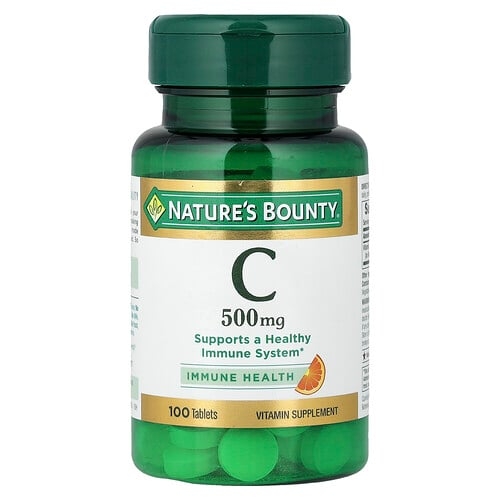 네이쳐스 바우티 Nature's Bounty, 비타민C, 500mg, 100정 상세 이미지