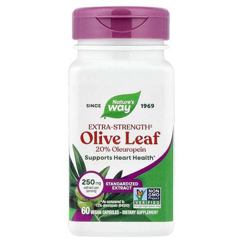 네이쳐스 웨이 Nature's Way, Olive Leaf, 베지 캡슐 60정 상세 이미지
