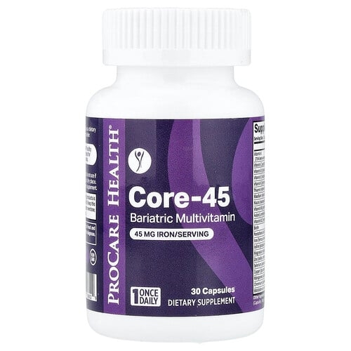 ProCare Health, 코어-45, 비만 방지 종합비타민, 캡슐 30정 상세 이미지