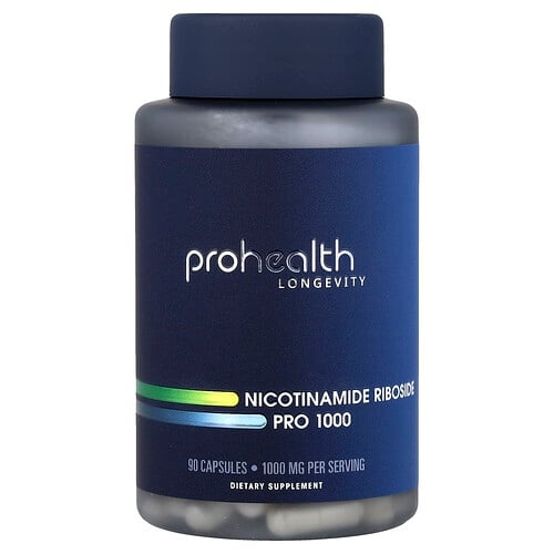 ProHealth Longevity, 나이아신아마이드 리보사이드 프로 1000, 캡슐 90정 상세 이미지