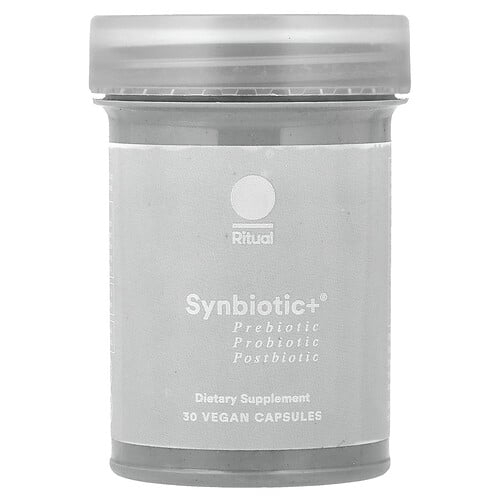 Ritual, Synbiotic+®, 민트, 베지 캡슐 30정 상세 이미지