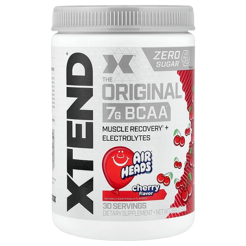 엑스텐드 XTEND, 7G BCAA, Air Heads® 체리, 399g(14oz) 상세 이미지