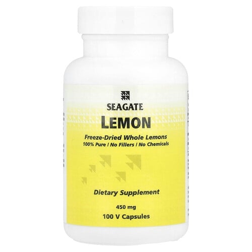 씨게이드 Seagate, 레몬, 450 mg, 100 베지 캡슐 상세 이미지