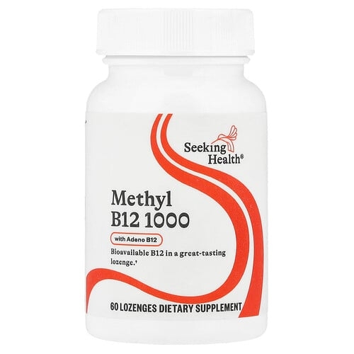 Seeking Health, 메틸 B12, 1,000mcg, 사탕 정제 60정 상세 이미지