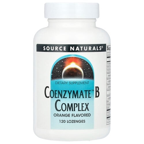 소스 네츄럴 Source Naturals, Coenzymated™ B 복합체, 오렌지, 사탕 정제 120정 상세 이미지
