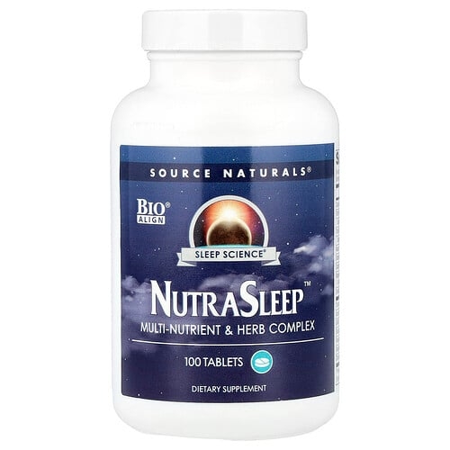 소스 네츄럴 Source Naturals, 뉴트라 슬립, 100 정 상세 이미지