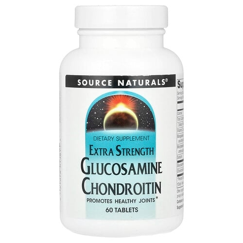 소스 네츄럴 Source Naturals, 글루코사민 콘드로이틴, 60정 상세 이미지