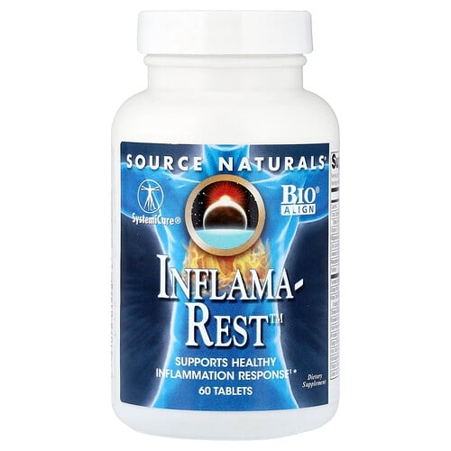 소스 네츄럴 Source Naturals, Inflama-Rest™, 60정 상세 이미지