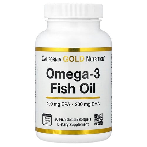 캘리포니아 골드 뉴트리션 California Gold Nutrition, 오메가3 피쉬 오일, 생체내 트라이글리세라이드, 1,000mg, 피쉬 젤라틴 소프트젤 90정 상세 이미지