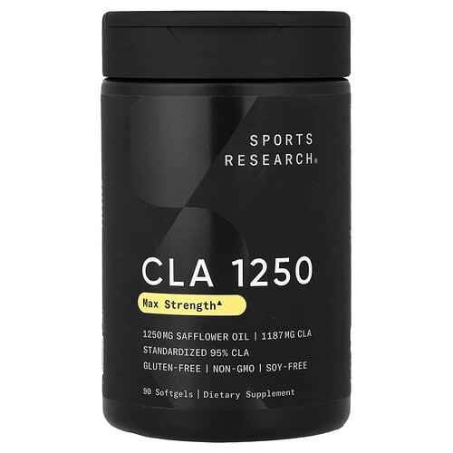 스포츠 리서치 Sports Research, CLA 1250, 소프트젤 90정 상세 이미지