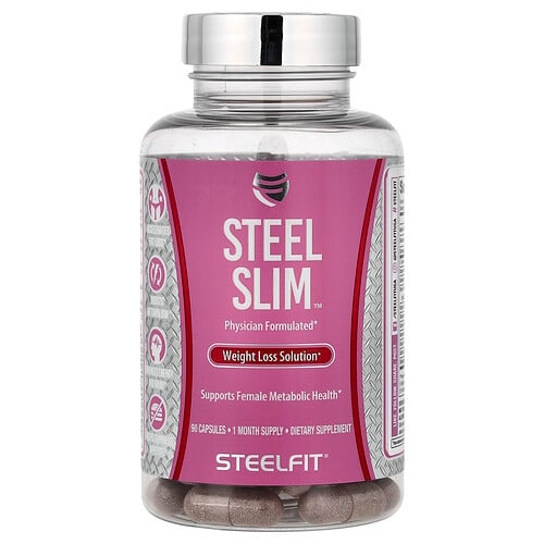 스틸핏 SteelFit, 스틸 슬림™, 체중 감량 솔루션, 캡슐 90정 상세 이미지