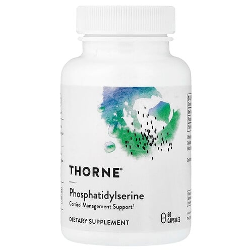 쏜 리서치 Thorne, 포스파티딜세린, 캡슐 60정(캡슐 1정당 100mg) 상세 이미지
