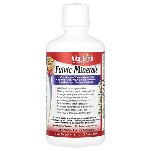 바이탈 얼스 미네럴 Vital Earth Minerals, 풀빅 미네랄, 946ml(32fl oz (946ml) 상세 이미지