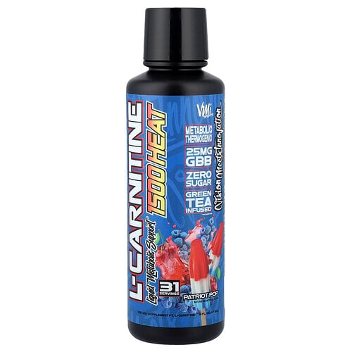 VMI 스포츠 VMI Sports, L-카르니틴 1500 히트, 패트리어트 팝, 473ml(16fl oz) 상세 이미지
