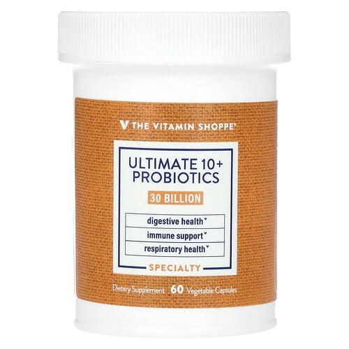 더 비타민 샵 The Vitamin Shoppe, Ultimate 10+ 프로바이오틱, 300억CFU, 베지 캡슐 60정 상세 이미지