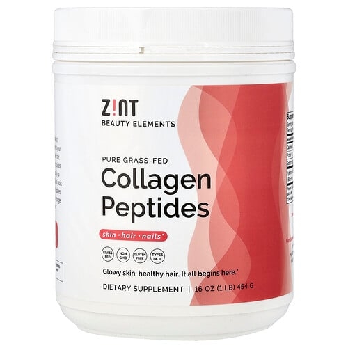 진트 Zint, 순수 목초 사육 콜라겐 펩타이드, 무맛, 454g(16oz) 상세 이미지