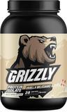 Grizzly 분리 유청 25g 단백질 파우더 바닐라 단백질 쉐이크 - 성장 및 근육 회복을 위한 5.5g BCAA - 1회 제공량당 89% 유청 단백질 - 운동 후, 남성 및 여성용 근육 빌더 - 28회 분량