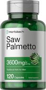 Horbäach 쏘팔메토 추출물 | 120캡슐 | 비GMO 및 글루텐 프리 포뮬러 | 쏘팔메토 열매에서 추출