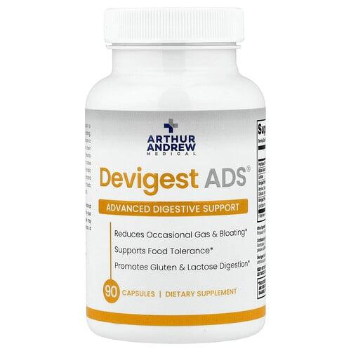 아서 앤드류 메디칼 Arthur Andrew Medical, Devigest ADS®, 향상된 소화 기능 지원, 캡슐 90정