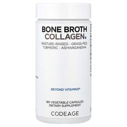 Codeage, 뼈 육수 콜라겐, 베지 캡슐 180정