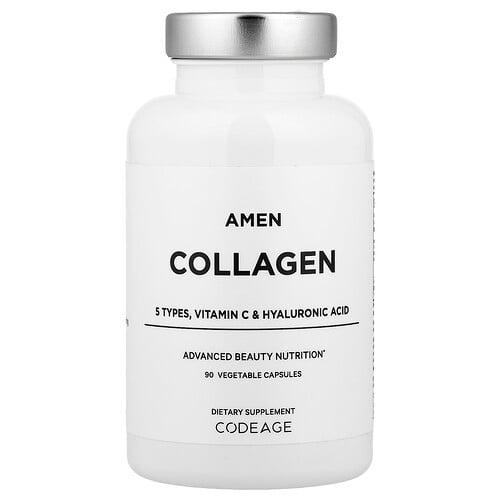 Codeage, Amen, 콜라겐, 베지 캡슐 90정