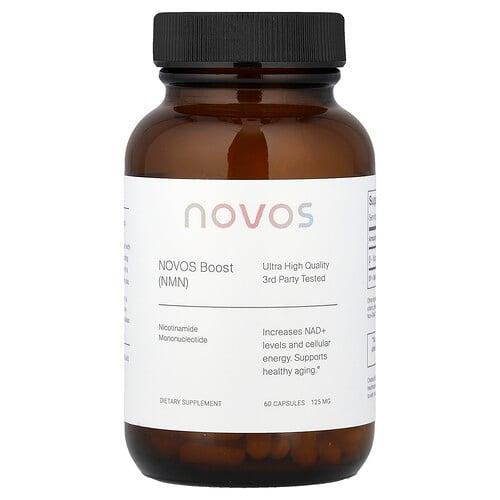 NOVOS, Novos Boost (NMN), 캡슐 60정(캡슐 1정당 125mg)