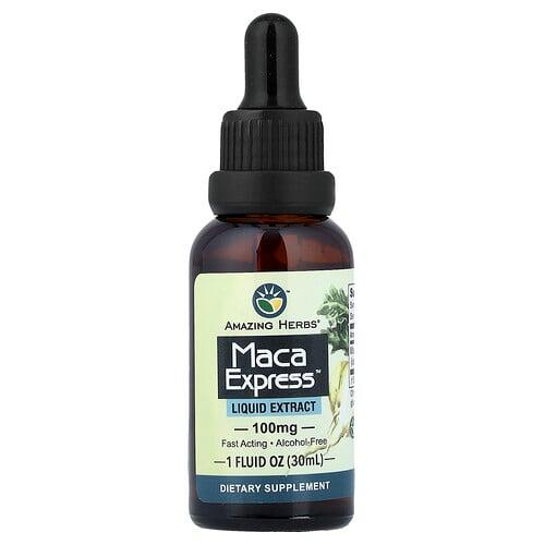 어메이징 허브 Amazing Herbs, Maca Express™ 액상 추출물, 30ml(1fl oz)