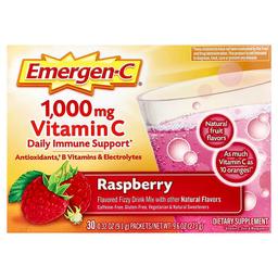 이머전-씨 Emergen-C, 비타민C, 라즈베리, 30팩, 각 9.1g(0.32oz)