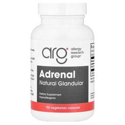 알러지 리서치 그룹 Allergy Research Group, 부신, 천연 선, 베지 캡슐 150정(캡슐 1정당 100mg)