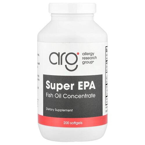 알러지 리서치 그룹 Allergy Research Group, 슈퍼 EPA 피시 오일 콘센트레이트, 200 소프트젤
