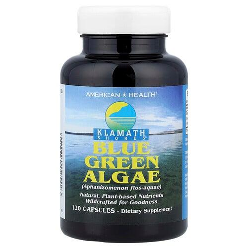 어메리칸 헬스 American Health, Klamath Shores®, 남조류 함유, 캡슐 120정(캡슐 1정당 500mg)