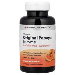 어메리칸 헬스 American Health, 오리지널 츄어블 파파야 효소, 250정