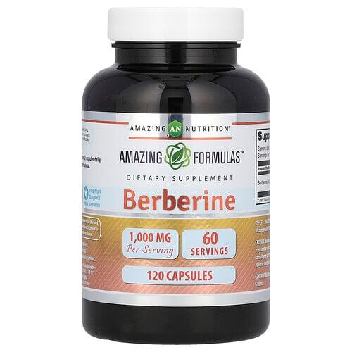Amazing Nutrition, 베르베린, 캡슐 120정(캡슐 1정당 500mg)