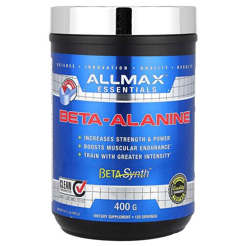 올맥스 ALLMAX, 필수 영양소, 베타-알라닌, 400g(14.11oz)