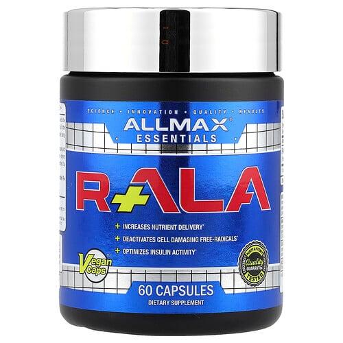 올맥스 ALLMAX, R+ALA, 캡슐 60정