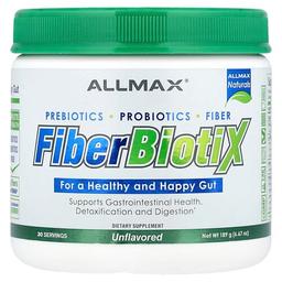 올맥스 ALLMAX, FiberBiotiX, 무맛, 189g(6.67oz)