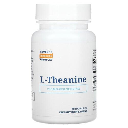 어드밴스 피지션 포뮬라 Advance Physician Formulas, L-테아닌, 200mg, 캡슐 60정
