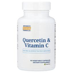 어드밴스 피지션 포뮬라 Advance Physician Formulas, 퀘르세틴 및 비타민C, 500mg, 베지 캡슐 60정