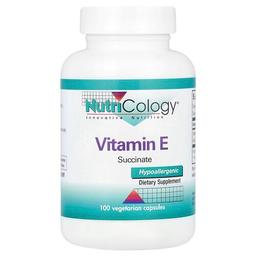 뉴트리콜로지 Nutricology, 비타민E 호박산염, 베지 캡슐 100정