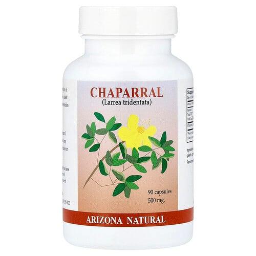 아리조나 네츄럴 Arizona Natural, 채파랄, 캡슐 90정(캡슐 1정당 500mg)