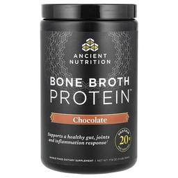닥터 엑스/엔시언트 뉴트리션 Ancient Nutrition, 뼈 육수 단백질™, 초콜릿 맛, 504g(1.1lb)