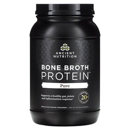 닥터 엑스/엔시언트 뉴트리션 Ancient Nutrition, 소뼈 육수 단백질, 순수, 892g(2lb)
