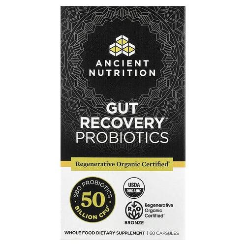 닥터 엑스/엔시언트 뉴트리션 Ancient Nutrition, 장 회복 프로바이오틱, 캡슐 60정 상품 이미지