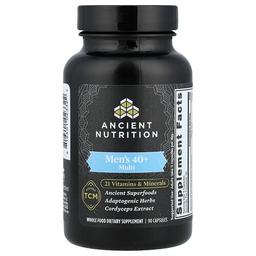 닥터 엑스/엔시언트 뉴트리션 Ancient Nutrition, 만 40세 이상 남성용 종합비타민, 캡슐 90정