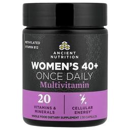 닥터 엑스/엔시언트 뉴트리션 Ancient Nutrition, 40세 이상 여성용 종합비타민, 캡슐 30정