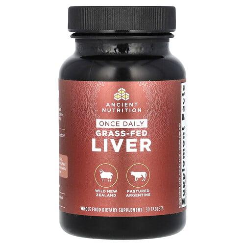 닥터 엑스/엔시언트 뉴트리션 Ancient Nutrition, 하루 1회, 목초 사육 간, 30정