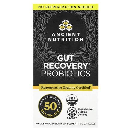 닥터 엑스/엔시언트 뉴트리션 Ancient Nutrition, 장 회복 프로바이오틱, 캡슐 60정 상품 이미지