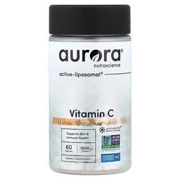 Aurora Nutrascience, 비타민C, 캡슐 60정