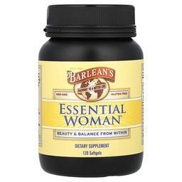 발린스 Barlean's, Essential Woman®, 소프트젤 120정